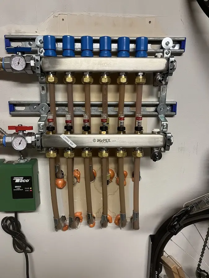 Plumber performing Leak Detection at a residential property in Lake Tansi